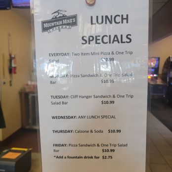 Mountain Mike's Pizza - Specials - Pizza Near Me - Oroville, California Mountain Mike's Pizza - Specials - Pizza Near Me - Oroville, California