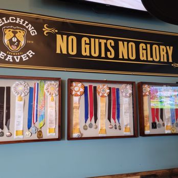 Belching Beaver Brewery - Oceanside - Medals, medals, medals - Breweries Near Me - Oceanside, California
