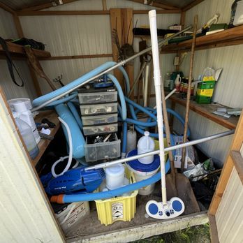 Fleuryson Company - Before photo Shed 1 (7' x 5' x 7') - Junk Removal & Hauling Near Me - San Diego, California Fleuryson Company - Before photo Shed 1 (7' x 5' x 7') - Junk Removal & Hauling Near Me - San Diego, California