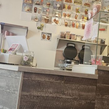 Livin Sweet - Some of there menu items and counter - Desserts Near Me - Belmont, California