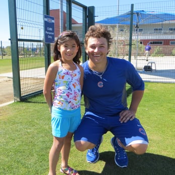 Sloan Park - Cubs prospect Nick Struck outside the practice fields - Stadiums & Arenas Near Me - Mesa, Arizona
