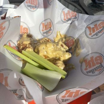 Eh! Burger - Chicken wings drenched in sub-par Parmesan Garlic sauce. - Burgers Near Me - Munising, Michigan Eh! Burger - Chicken wings drenched in sub-par Parmesan Garlic sauce. - Burgers Near Me - Munising, Michigan