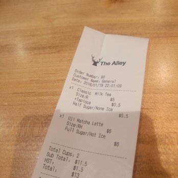 The Alley - Bubble Tea Near Me - Markham, Ontario The Alley - Bubble Tea Near Me - Markham, Ontario