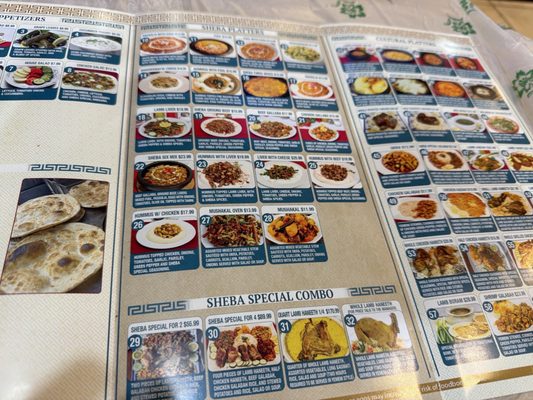 Menu photo 4 Sheba Restaurant Oakland, CA