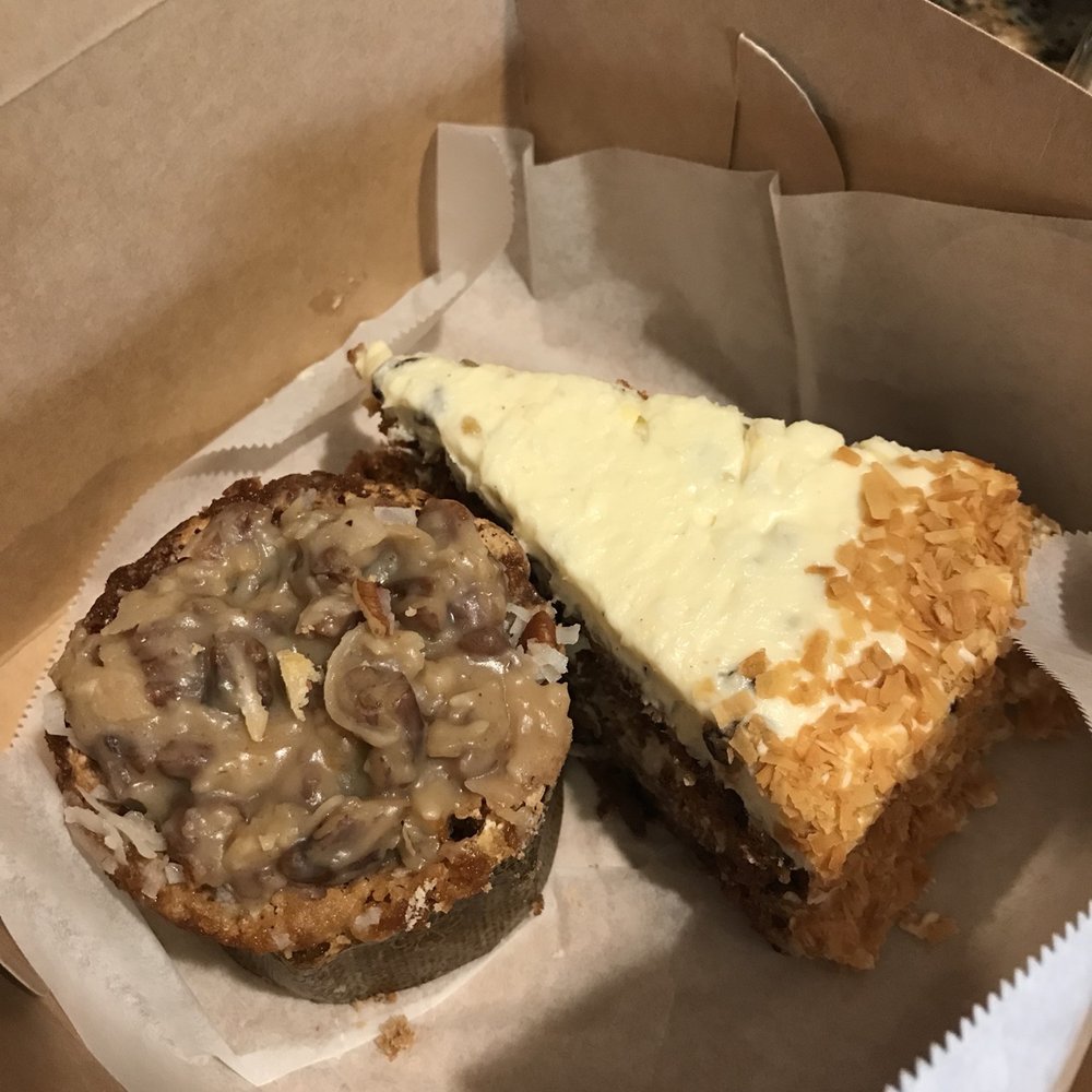 Anthony's Cheesecake - Sticky bun and Coconut Cream Layer Cake - American Near Me - Bloomfield, New Jersey Anthony's Cheesecake - Sticky bun and Coconut Cream Layer Cake - American Near Me - Bloomfield, New Jersey