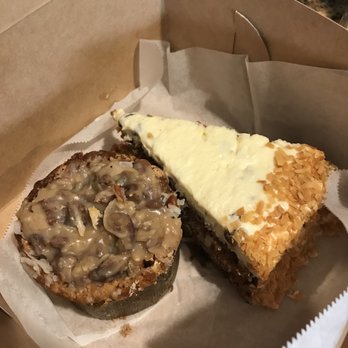 Anthony's Cheesecake - Sticky bun and Coconut Cream Layer Cake - American Near Me - Bloomfield, New Jersey Anthony's Cheesecake - Sticky bun and Coconut Cream Layer Cake - American Near Me - Bloomfield, New Jersey