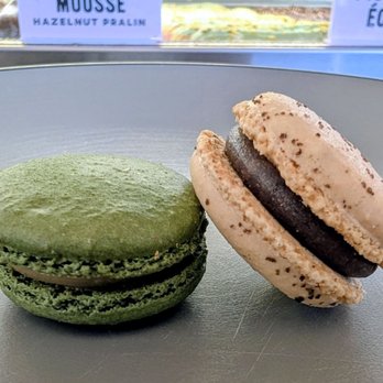 Michelina - Pistachio and Cookies & Cream Macarons - Bakeries Near Me - Los Angeles, California Michelina - Pistachio and Cookies & Cream Macarons - Bakeries Near Me - Los Angeles, California