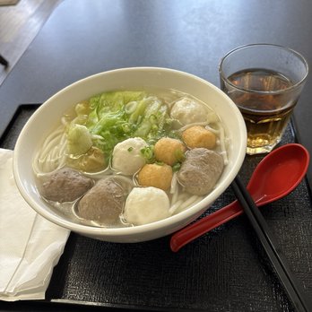 LetsSweet Kitchen - Beef, curry and fish ball soup noodles in a broth. Very tasty. - Noodles Near Me - San Francisco, California LetsSweet Kitchen - Beef, curry and fish ball soup noodles in a broth. Very tasty. - Noodles Near Me - San Francisco, California