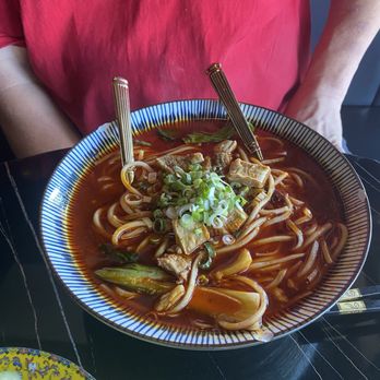Stellar 66 - Spicy Beef Noodle Soup had great flavor but the meat seemed boiled that would be the only thing I would change. - Chinese Near Me - Gilbert, Arizona