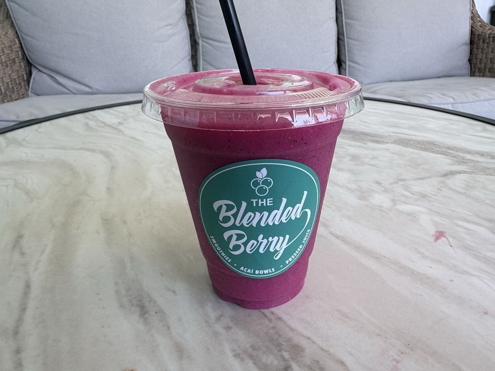 The Blended Berry-Kingston Logo