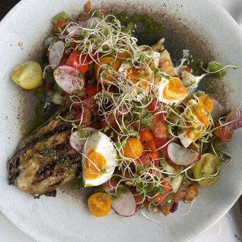 Abbalé - Sabich with eggplant and egg - Mediterranean Near Me - Miami Beach, Florida