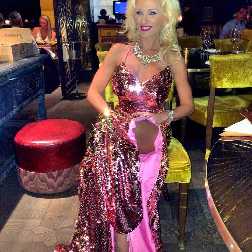Sparkled from head to toe!!