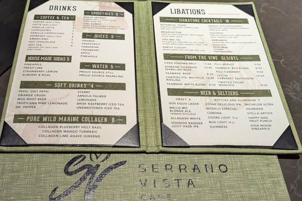 Menu photo 8 Serrano Vista Cafe S Highland, CA