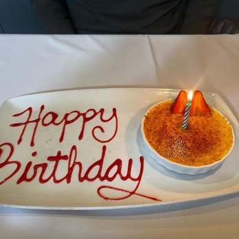 Ironwood - Birthday Crème Brûlée - New American Near Me - Pinehurst, North Carolina Ironwood - Birthday Crème Brûlée - New American Near Me - Pinehurst, North Carolina