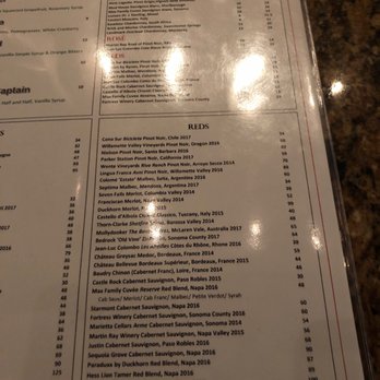 Max's Trumbull Kitchen - Bad photo but huge wine list... - New American Near Me - Hartford, Connecticut
