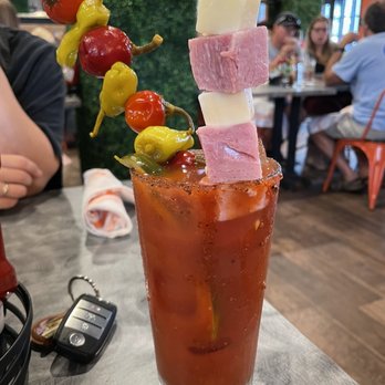 Twisted Biscuit Brunch - 'I like it Dirty' Bloody Mary - Bars Near Me - Edwardsville, Illinois