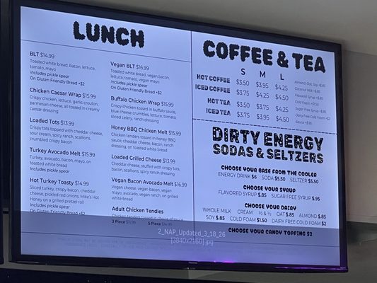 Menu photo 5 Not A Phase Cafe Newington, CT