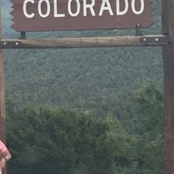 Welcome To Colorful Colorado Sign - Raton Pass