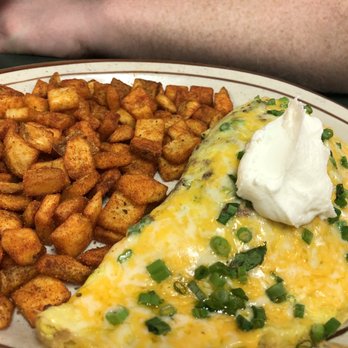 Egg Works - Mashed Potato Omelette ask for little salt in potatoes if you can. - Breakfast & Brunch Near Me - Las Vegas, Nevada