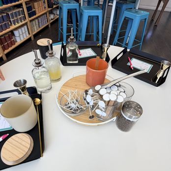 Candle Bar Carlsbad - Candle Making Table - Arts & Crafts Near Me - Carlsbad, California