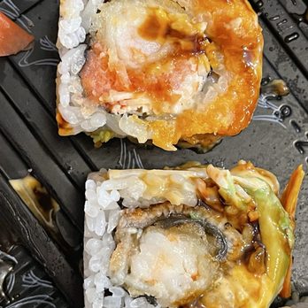 Domoishi - Sunset Roll & Twin Tower Roll - Juice Bars & Smoothies Near Me - Reisterstown, Maryland Domoishi - Sunset Roll & Twin Tower Roll - Juice Bars & Smoothies Near Me - Reisterstown, Maryland