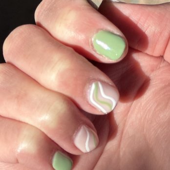 Fabulous VIP Nails - $15 for this underwhelming design. The squiggles look like I did them myself lol. - Nail Salons Near Me - San Mateo, California Fabulous VIP Nails - $15 for this underwhelming design. The squiggles look like I did them myself lol. - Nail Salons Near Me - San Mateo, California