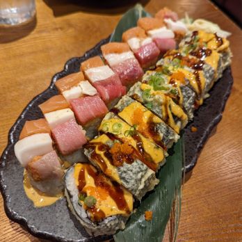 Big Fish Sushi - Osaka Sushi Roll and Seahawks Roll. Partner says both 4.5/5 noms - Sushi Bars Near Me - Bothell, Washington