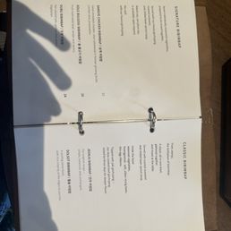 Menu pages Menu pages