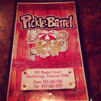 Pickle Barrel Restaurant - New American Near Me - Chattanooga, Tennessee