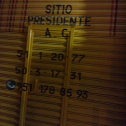 Sitio de taxis Presidente
