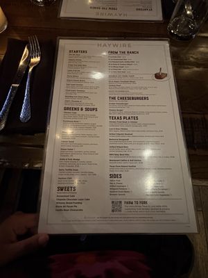 Menu photo 3 Haywire Houston, TX Menu photo 3 Haywire Houston, TX