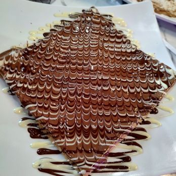 Kaffeinated Crepes and Coffee - Triple chocolate crepe - Coffee & Tea Near Me - San Antonio, Texas Kaffeinated Crepes and Coffee - Triple chocolate crepe - Coffee & Tea Near Me - San Antonio, Texas