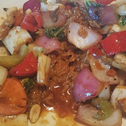 Vegan Hunan Kung Pao.