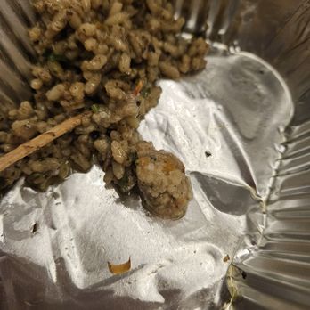 Il Ristoro dal Patriota - This is indeed your risotto and the container that you packed it up in including a fingernail from one of your employees. - Roman Near Me - Rome, RM