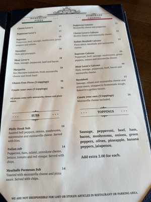 Menu photo 2 Palermo's Italian Restaurant La Grange, KY Menu photo 2 Palermo's Italian Restaurant La Grange, KY