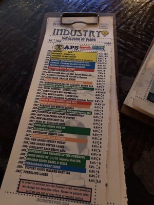 Menu photo 3 Industry Public House Pittsburgh, PA Menu photo 3 Industry Public House Pittsburgh, PA