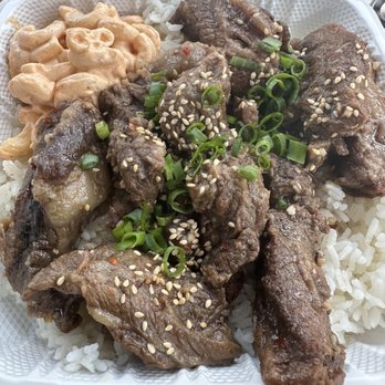 Da Bald Guy - Shortrib plate - Food Trucks Near Me - Kahuku, Hawaii