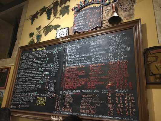 Menu photo 6 Ai Tre Scalini Rome, RM