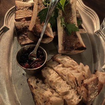 Gilt Bar - Roasted Bone Marrow , Red Onion Jam - New American Near Me - Chicago, Illinois