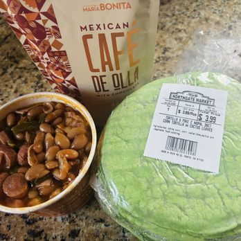 Northgate Market - Nopal (cactus) tortillas, frijoles charro, and gourmet café de olla - Grocery Near Me - El Monte, California