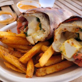 Tikka Shack Indian Grub - Sandwich with yummy fries - Indian Near Me - Phoenix, Arizona Tikka Shack Indian Grub - Sandwich with yummy fries - Indian Near Me - Phoenix, Arizona