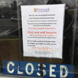 Lew's Peninsula Lock & Key - Permanently closed