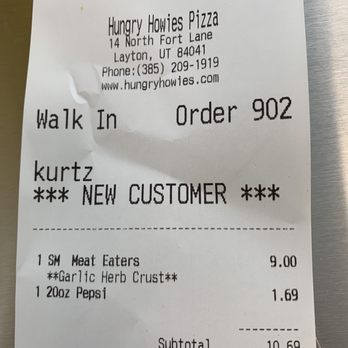 Hungry Howie's Pizza - Pretty affordable. They have a more affordable lunch special too. - Pizza Near Me - Layton, Utah Hungry Howie's Pizza - Pretty affordable. They have a more affordable lunch special too. - Pizza Near Me - Layton, Utah