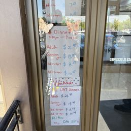 Pricing posted on 5/22/25 Pricing posted on 5/22/25