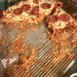 Papa Johns Pizza - Crispy Parmesan Deep Dish
