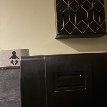 HINODEYA Ramen Union Square - The changing table in the bathroom. - Ramen Near Me - San Francisco, California HINODEYA Ramen Union Square - The changing table in the bathroom. - Ramen Near Me - San Francisco, California