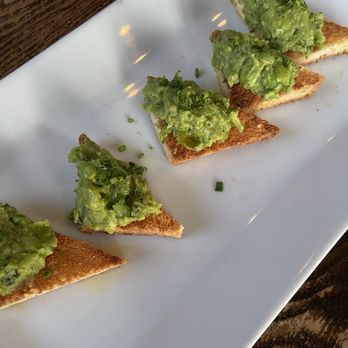 The Queensboro - Pea crostini - Gastropubs Near Me - Jackson Heights, New York