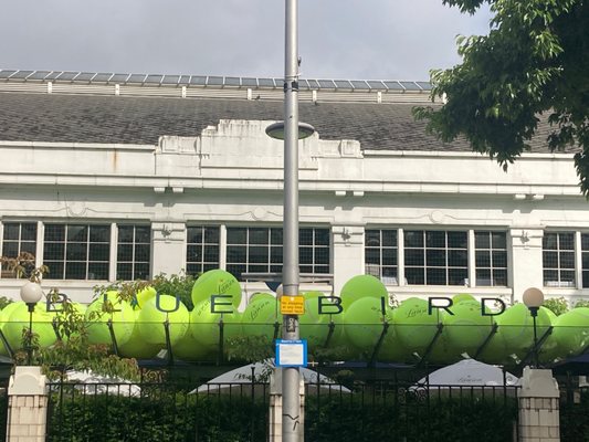 Photo of Bluebird Restaurant - Londres, XGL, GB. The Blue Bird factory is located in the heart of Chelsea, on Kinds Road, West London and is home to one of the most popular restaurants.