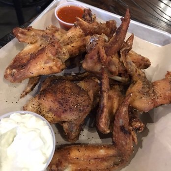 Diesel Tap House - Whole Fried Lemon Pepper Chicken Wings. Side of Hot. Do not miss out on this one. - Sports Bars Near Me - Buford, Georgia Diesel Tap House - Whole Fried Lemon Pepper Chicken Wings. Side of Hot. Do not miss out on this one. - Sports Bars Near Me - Buford, Georgia