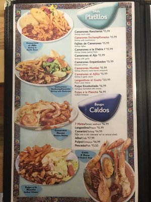 Menu photo 5 Mariscos El Kora Restaurant Chicago, IL